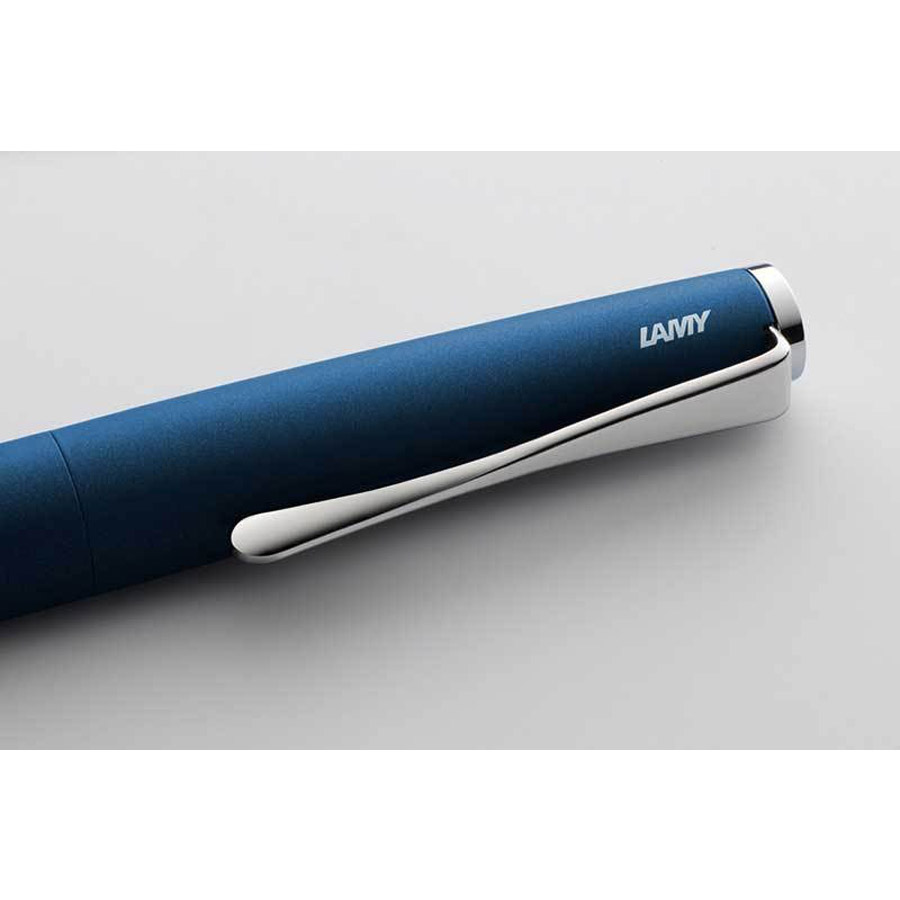 LAMY studio imperial blue rollerball pen