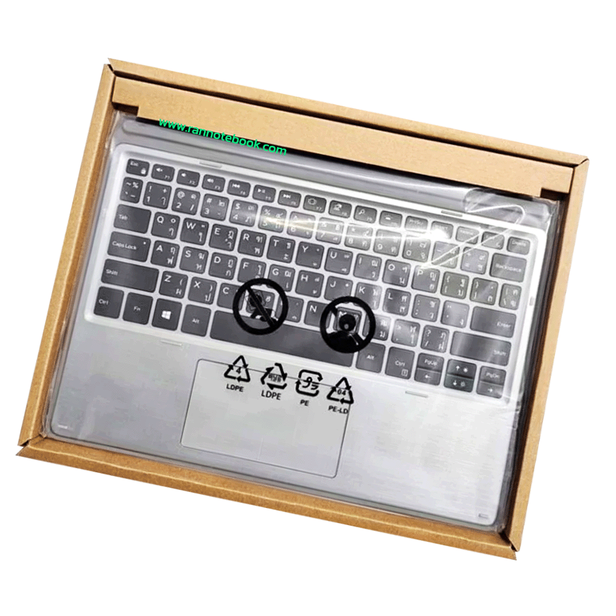 แป้นพิมพ์โน๊ตบุ๊ค Dell Latitude 7200 2in1 มีไฟ แท้ประกันศูนย์ Dell
