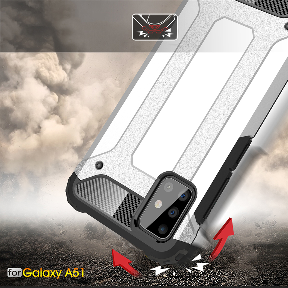 Case Samsung Galaxy A51 / Pre-order * เคสเกราะพลาสติก + TPU ไฮบริด PC + TPU 2-in-1 *