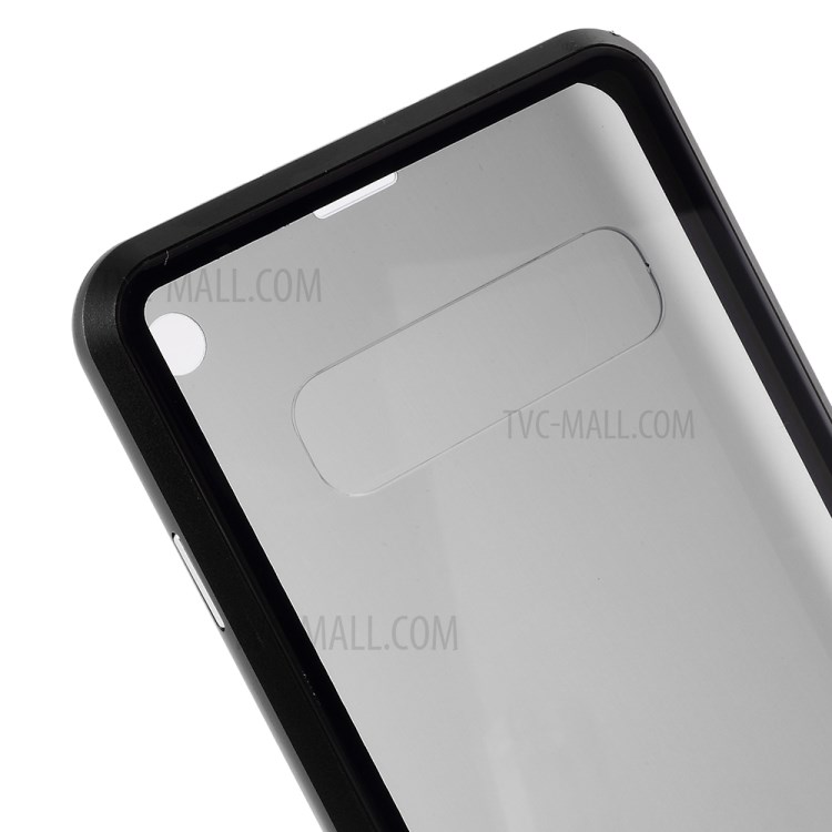 Case Samsung Galaxy S10 / Pre-Order * กรอบโลหะการติดตั้งป้องกันการมองเห็นแม่เหล็ก + เคสป้องกันกระจก [โดยไม่ต้องปลดล็อกลายนิ้วมือ] *