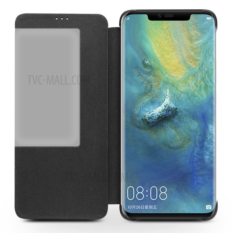 Case Huawei Mate 20 / Pre-order * QIALINO หนังวัวแท้ชั้นบน รองรับฟังก์ชั่นปลุก / นอนหลับอัจฉริยะ ดูหน้าต่างสำหรับแสดงข้อมูล *