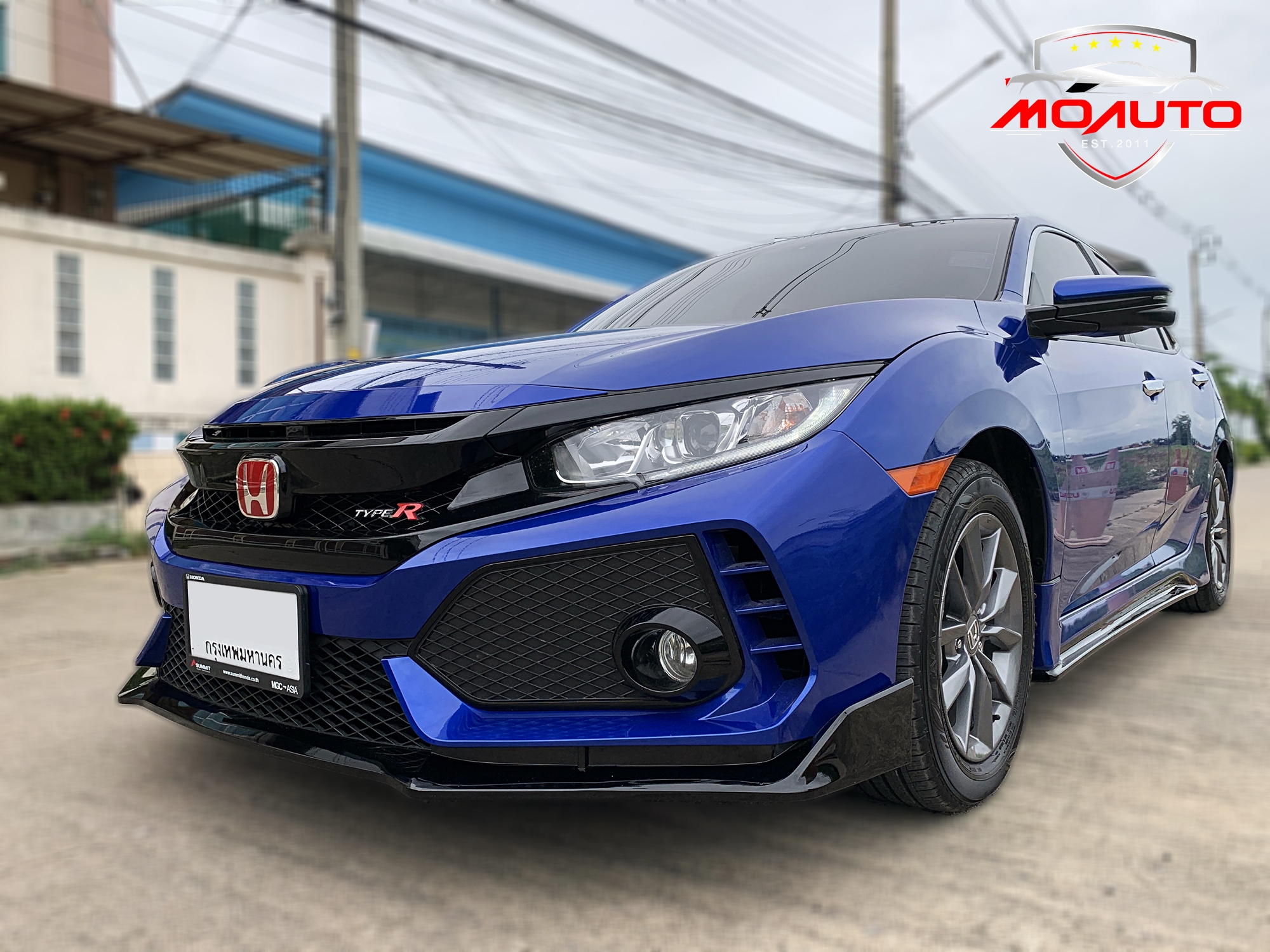 ชุดแต่ง TYPE-R สำหรับ CIVIC FC 2016-2021 (แบบเปลี่ยนกันชน)