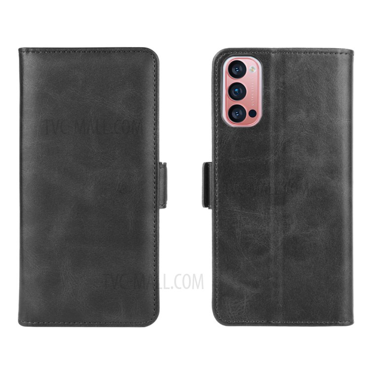 Case OPPO Reno4 Pro / Pre-Order * เคสเคสแม่เหล็กเข็มซองหนังกระเป๋าสตางค์ *