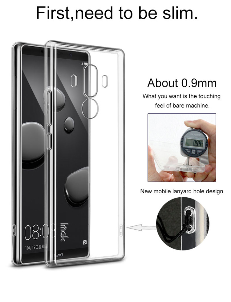 Case Huawei Mate 10 Pro / Pre-order * IMAK 0.7mm บางและชัดเจนไม่มีสีเหลือง + กันรอยหน้าจอ *