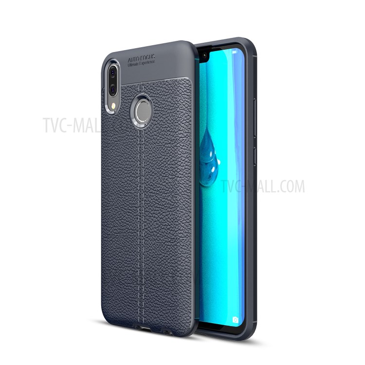 Case Huawei Y9 2019 / Pre-orde * เคสผิวลิ้นจี่ TPU แบบป้องกันที่ดีกว่า *