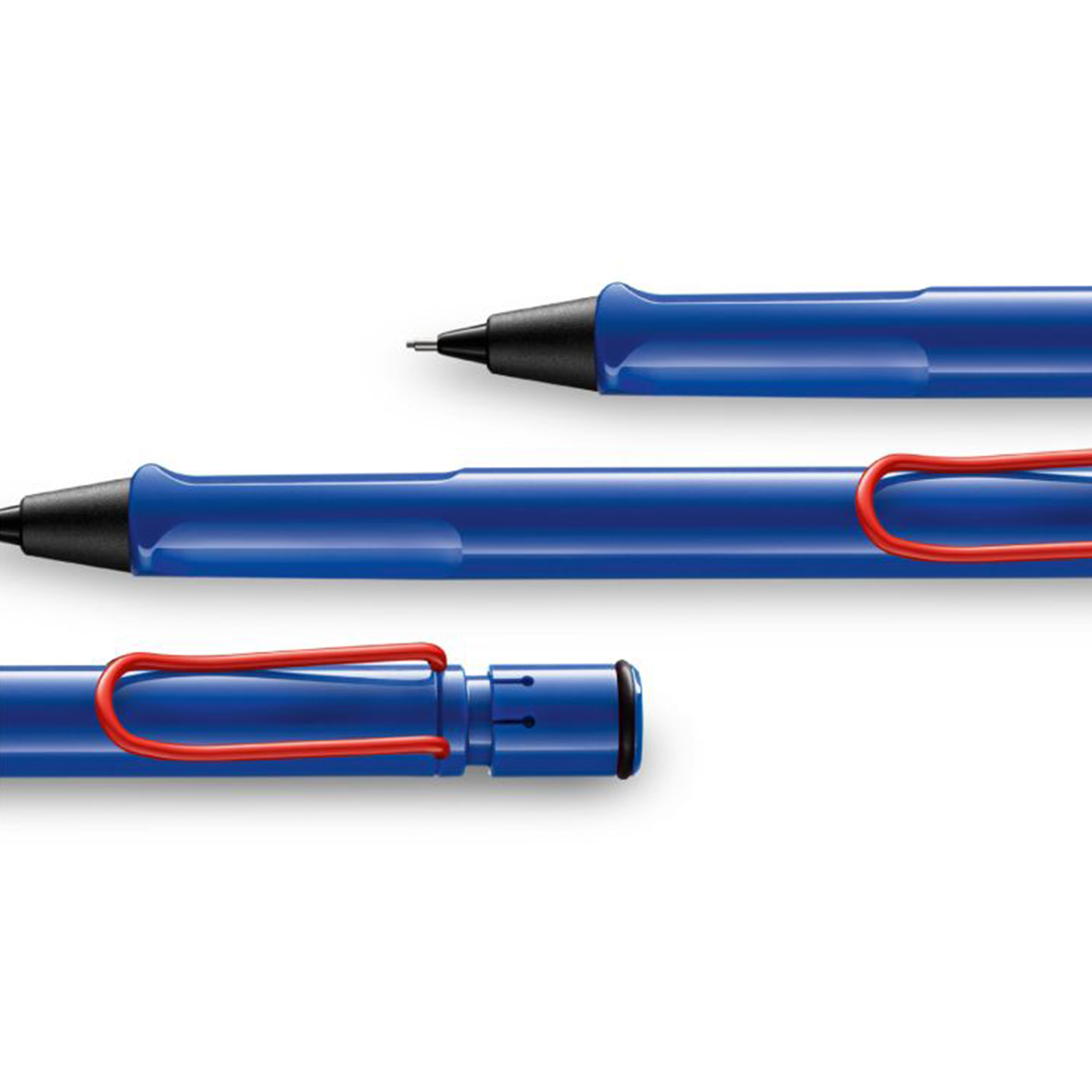 LAMY safari retro blue & red pencil