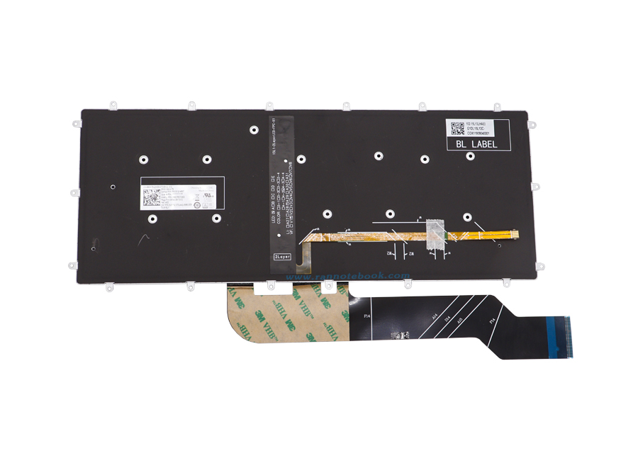 แป้นพิมพ์ โน๊ตบุ๊ค Dell Inspiron 7370 แท้ประกันศูนย์ Dell