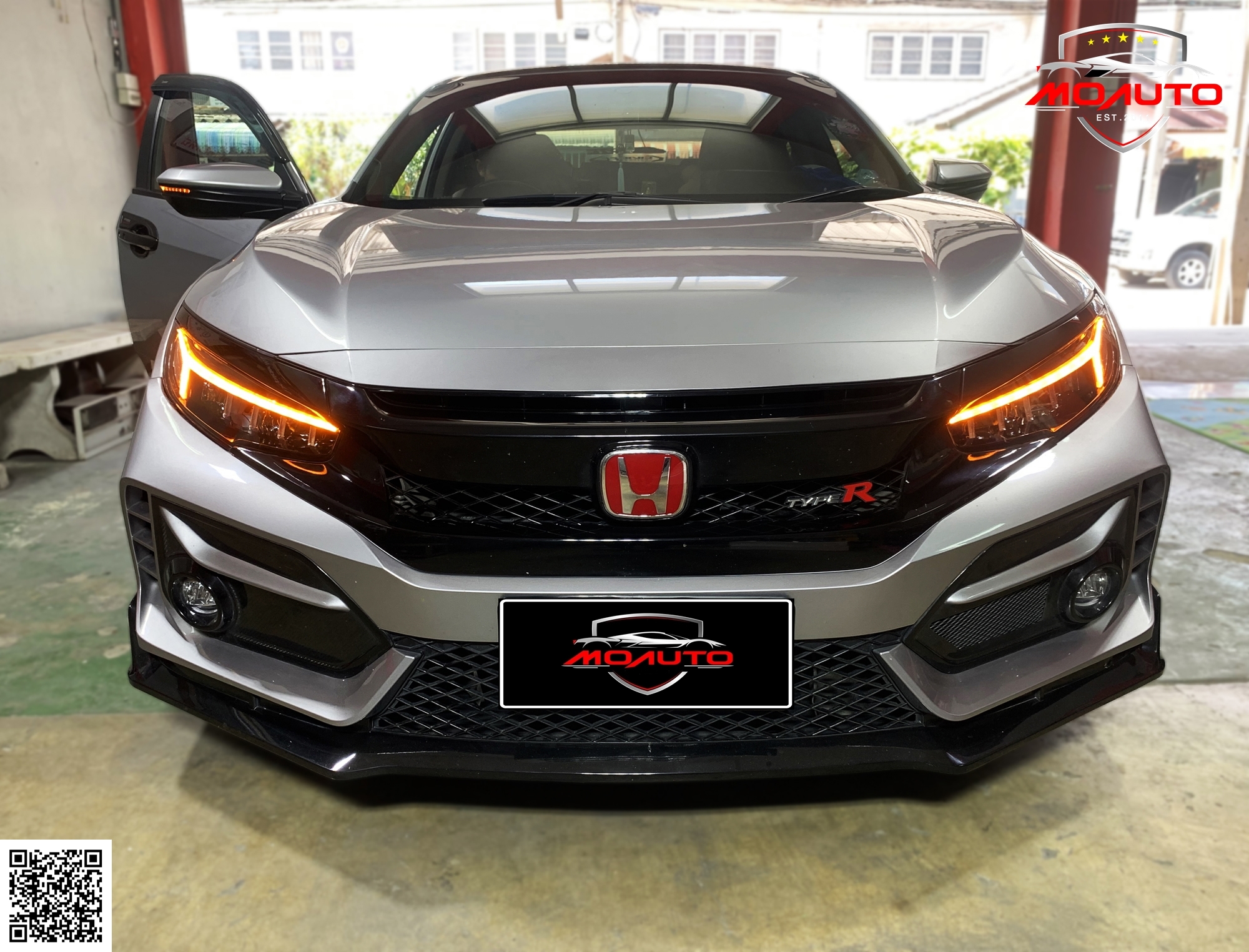 โคมไฟหน้า LED ทรง Audi Style CIVIC FC / FK 2016-2021