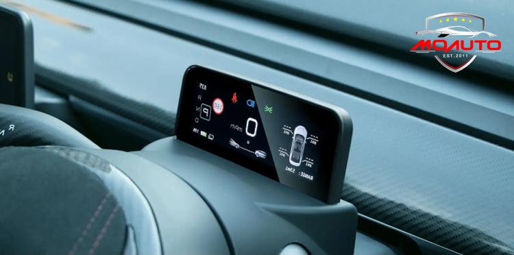 หน้าจอเรือนไมค์ดิจิตอล 4 นิ้ว Tesla Model Y / 3