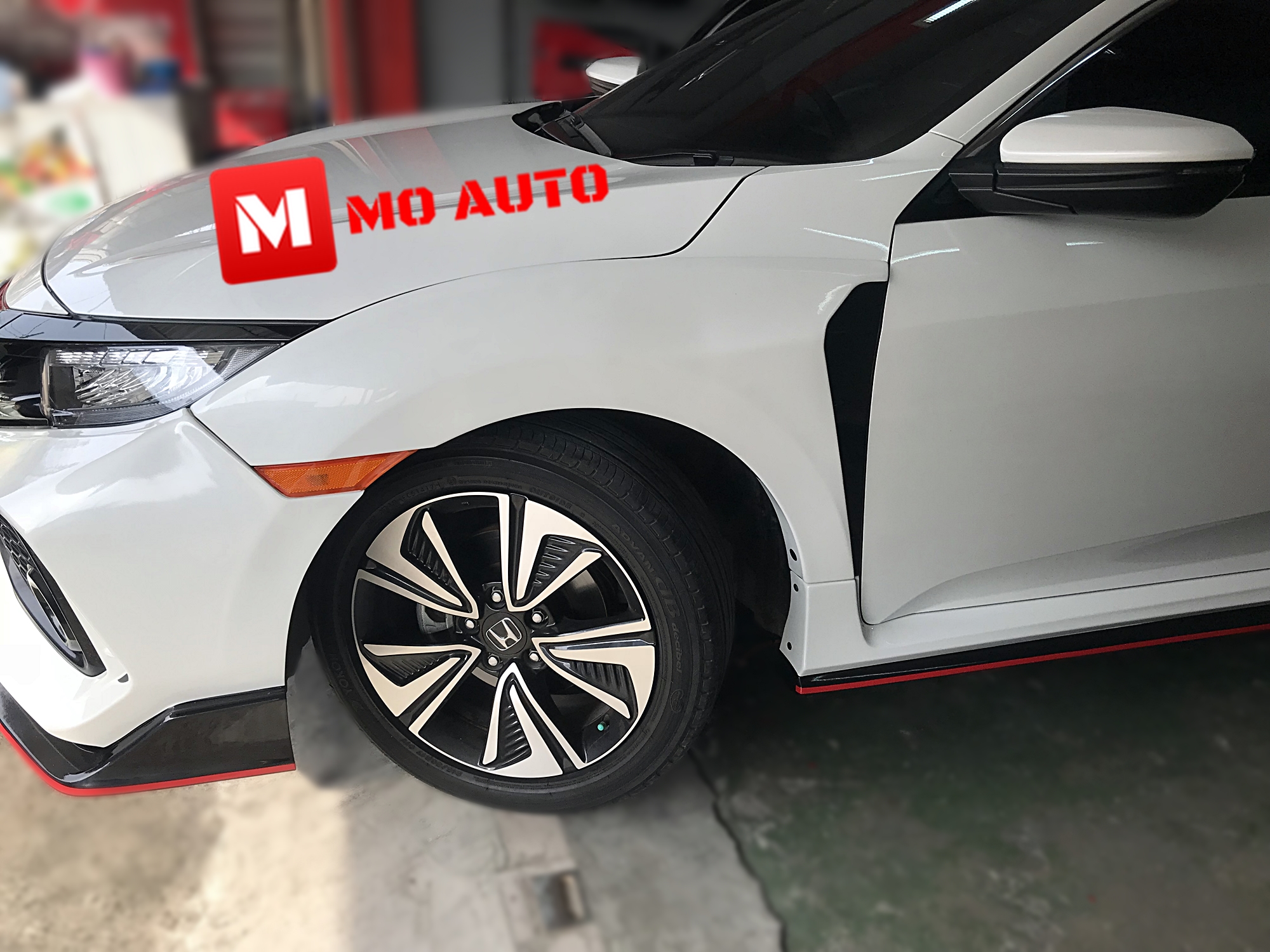 ชุดแต่ง TYPE-R CIVIC FK Hatchback แบบสวมทับ