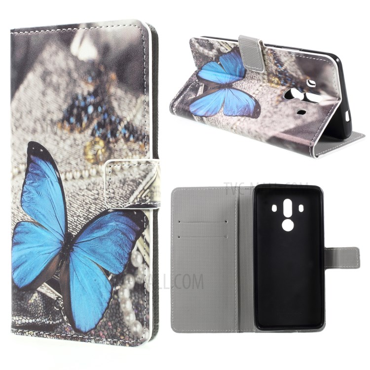 Case Huawei Mate 10 Pro / Pre-order * รูปแบบการพิมพ์ PU Protector หนัง Wallet Case *