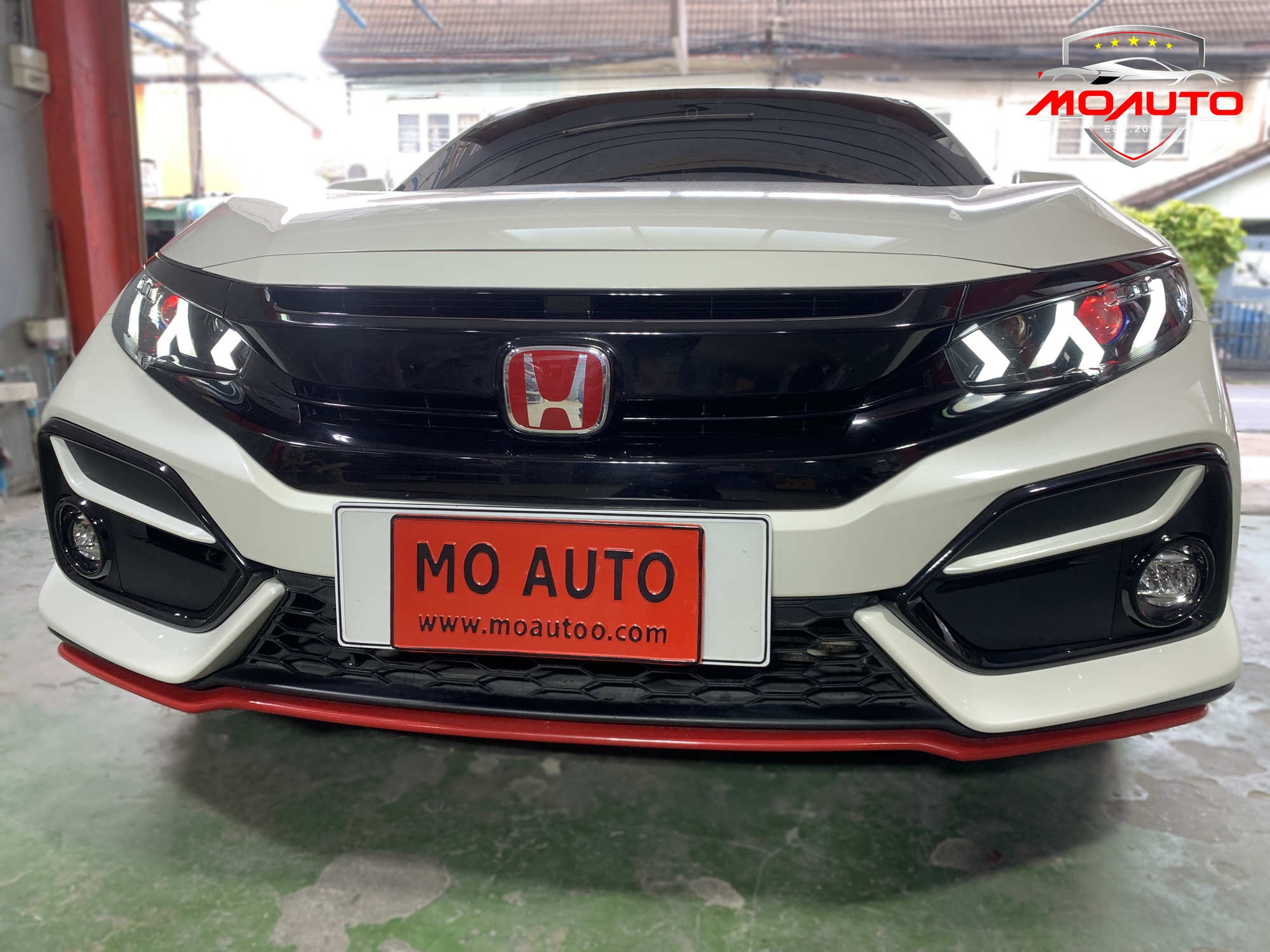 ครอบไฟตัดหมอกกันชนหน้า HATCHBACK ( FK MC )