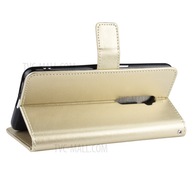 Case OPPO Reno 10x Zoom / พรีออเดอร์ * เคสหนัง Crazy Horse Text พร้อมสายคล้องมือ *