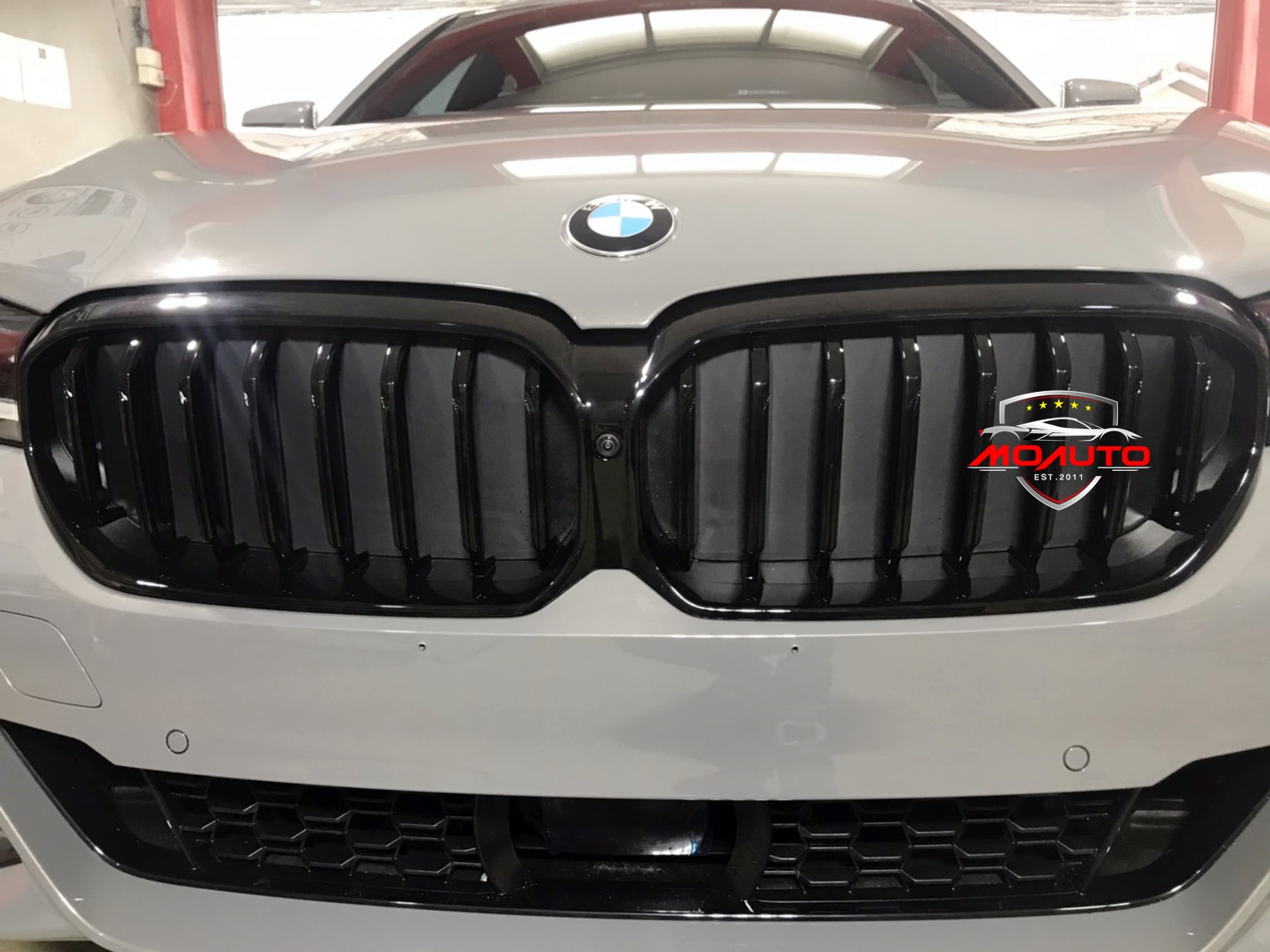 กระจังหน้าดำเงา ซี่เดี่ยว BMW G30 LCI