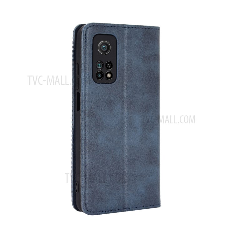 Case Xiaomi Mi 10T 5G / Mi 10T Pro 5G / Pre-order * เคสหนังย้อนยุคดูดซับอัตโนมัติหนัง PU สไตล์วินเทจหรูหราและให้สัมผัสที่ละเอียดอ่อน *