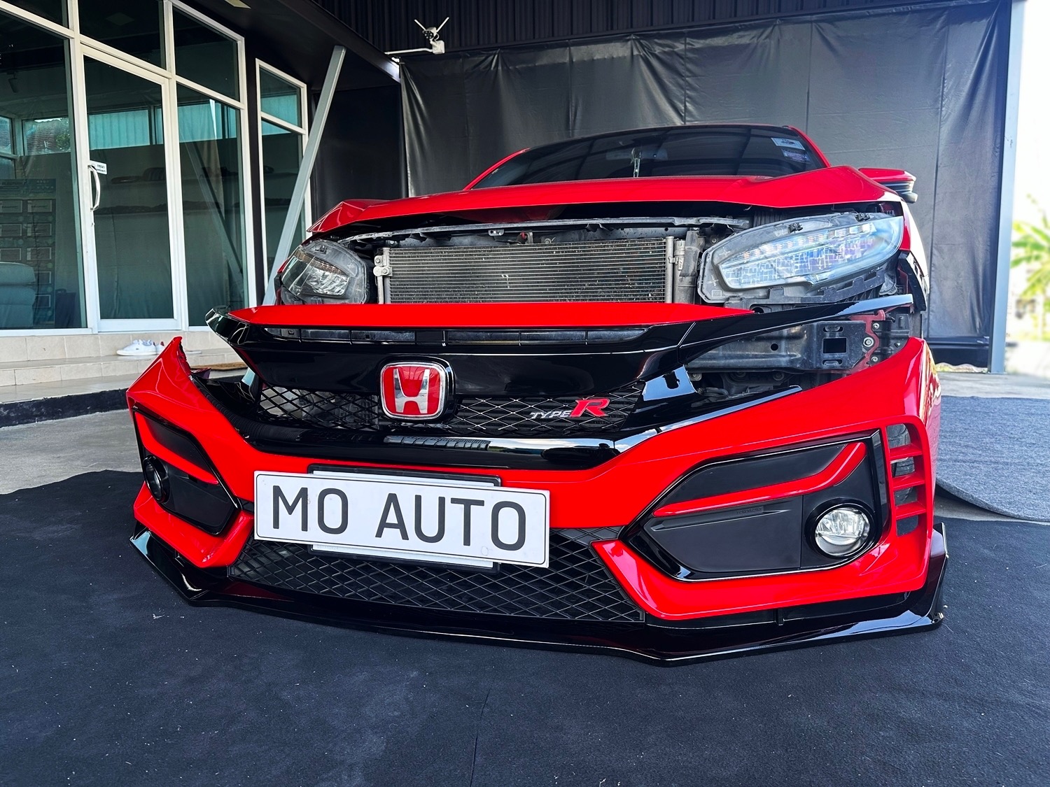 ชุดแต่ง TYPE-R สำหรับ CIVIC FC 2016-2021 (แบบเปลี่ยนกันชน)