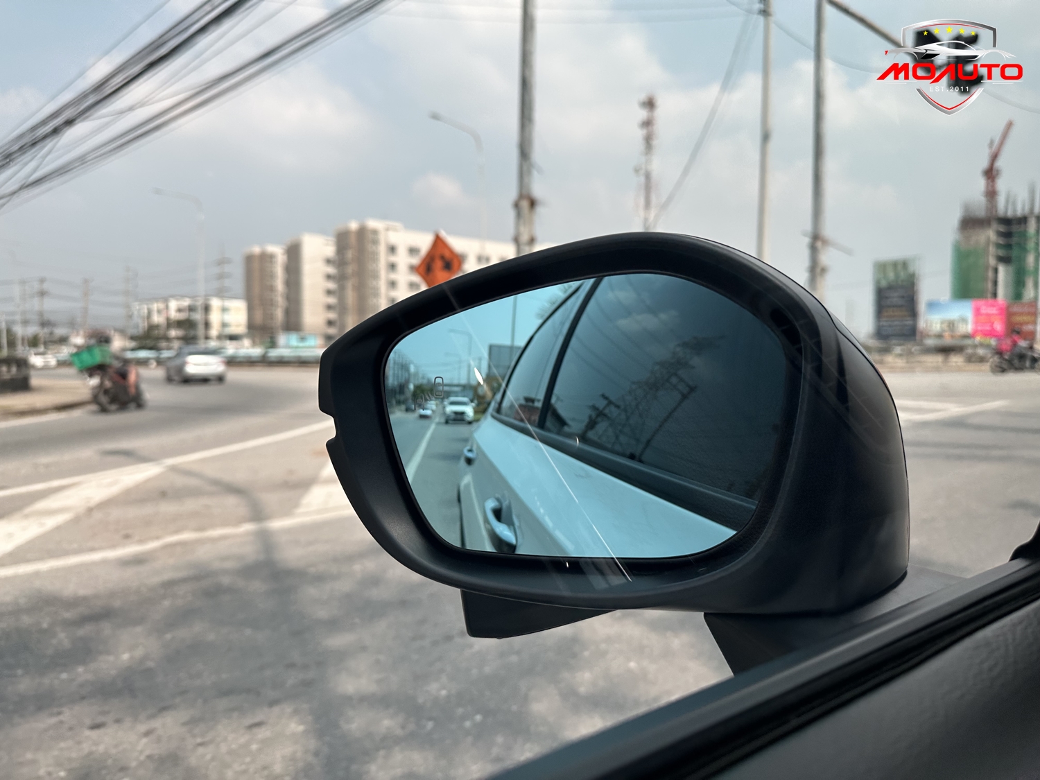 ชุดกระจกช่วยเตือนมุมอับสายตา V1 ( BSD ) CIVIC FE / FE e:HEV