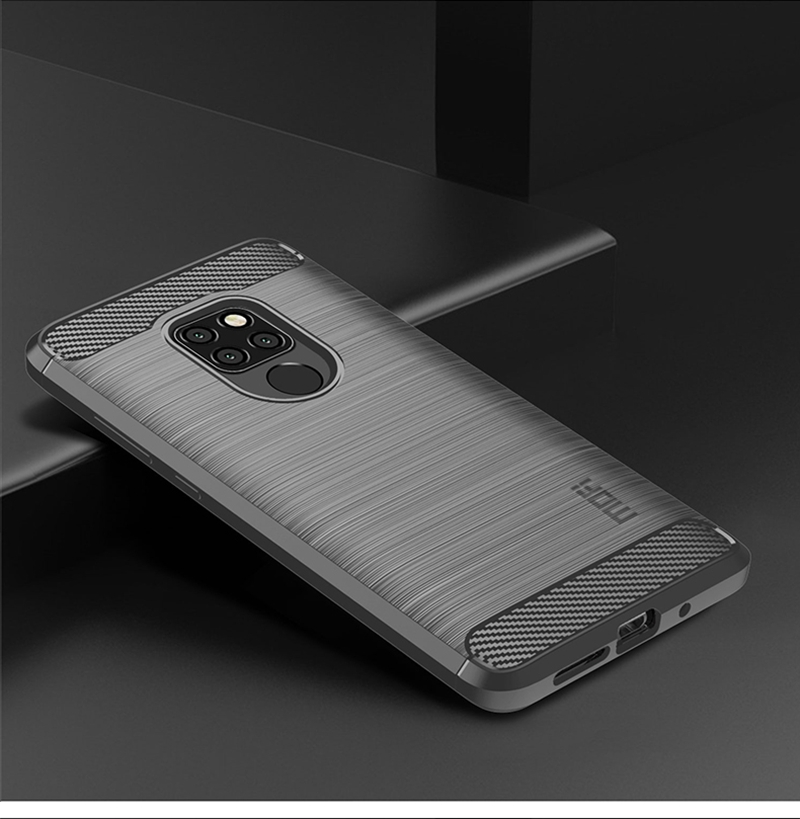 Case Huawei Y9 2019 / Pre-orde * MOFI คาร์บอนไฟเบอร์ Texture Brushed TPU Cover *