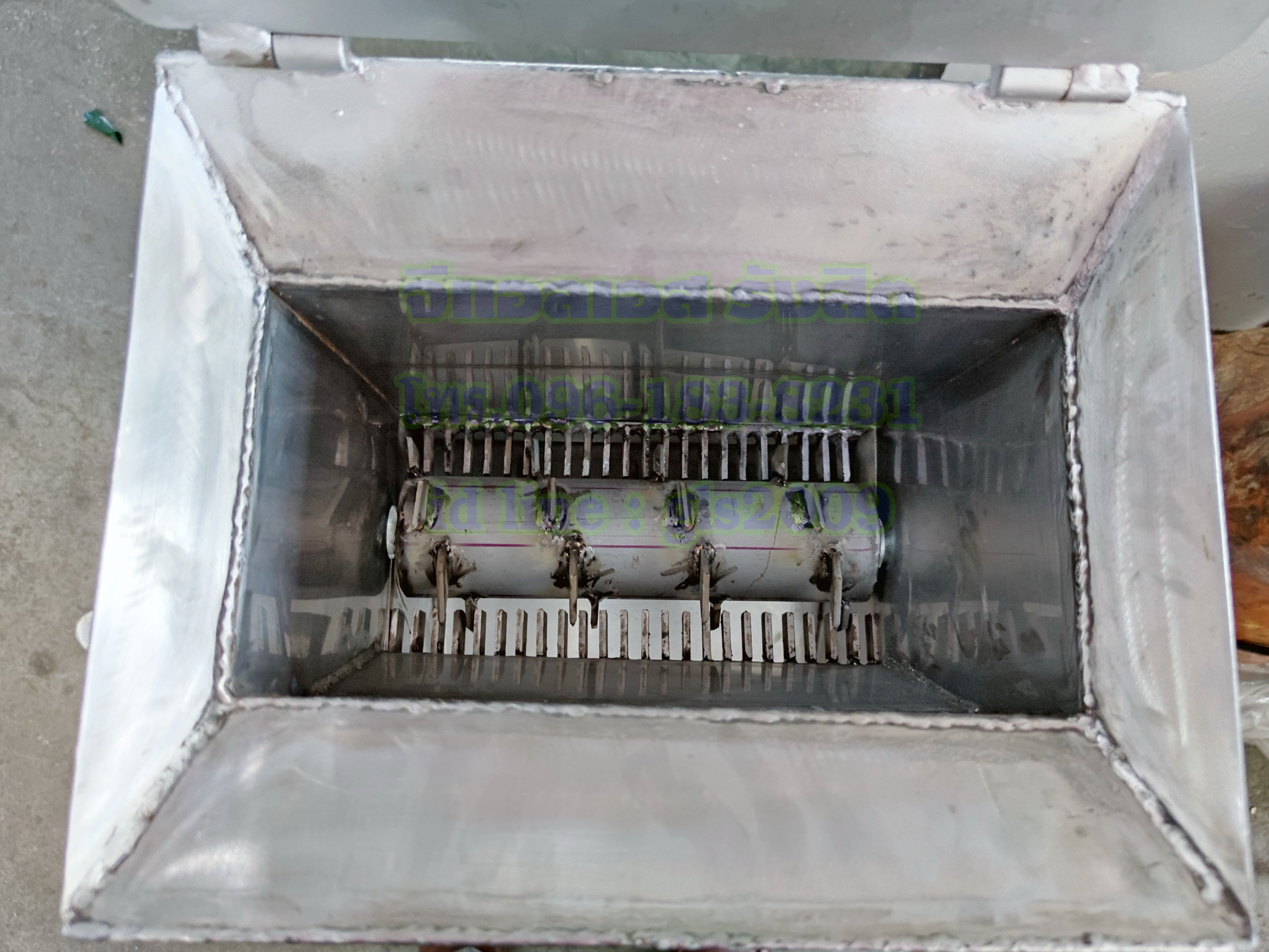 เครื่องบดน้ำแข็งร้านกาแฟ2มือ1แรง