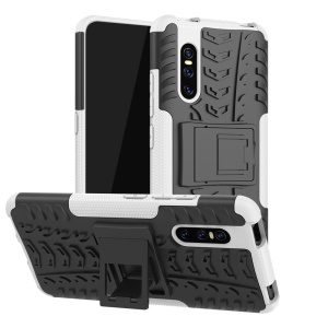 Case Vivo V15 Pro / Pre- Order * เคสโทรศัพท์มือถือยางลาย PC + TPU ไฮบริดแบบ 2-in-1 พร้อมขาตั้ง *