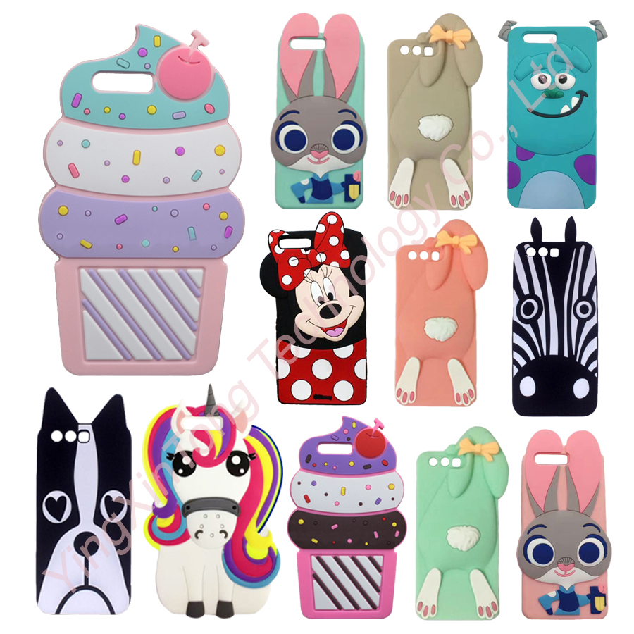 Case Huawei P10 / Pre-order * 3D ซิลิโคน รูปทรง 3 มิติและน่ารัก *