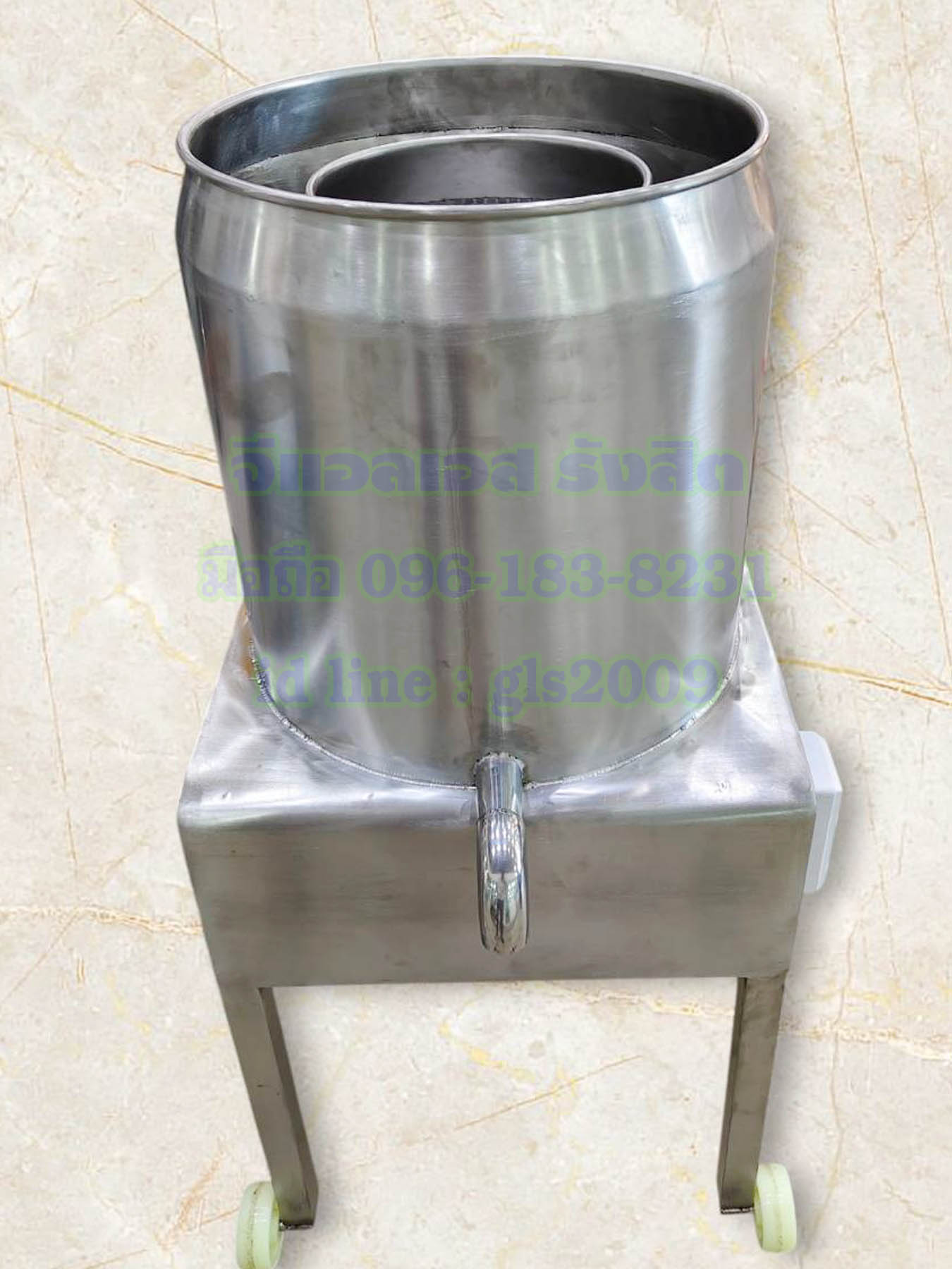 เครื่องสลัดน้ำมัน30เซน รุ่นออกตลาดนัด