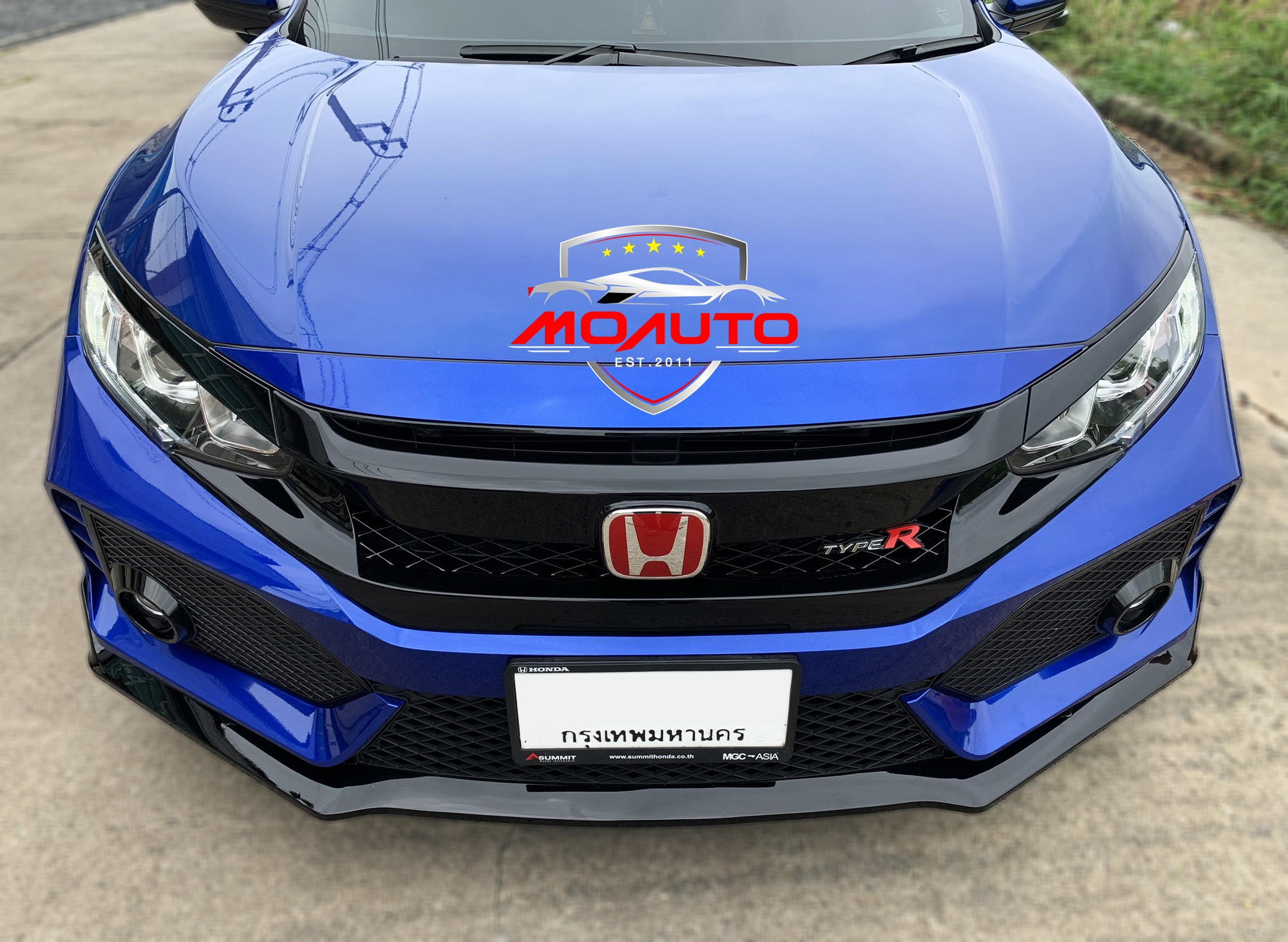 ชุดแต่ง TYPE-R สำหรับ CIVIC FC 2016-2021 (แบบเปลี่ยนกันชน)