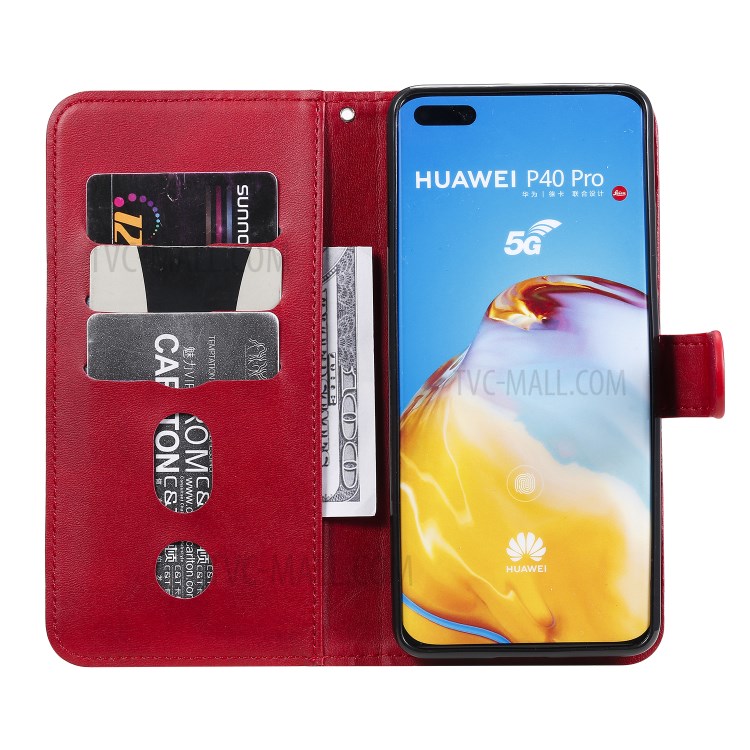Case Huawei P40 Pro / Pre-order * กระเป๋าหนังกระเป๋าซิป การออกแบบกระเป๋าสตางค์เหมาะกับบัตรและเงินสด *