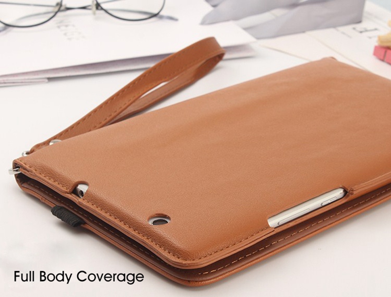 Case Huawei MediaPad M3 # Pre-order * เคส M3 กับผู้ถือมือ Strip ปกคลุมยืนพลิกซองหนังฟังก์ชั่นปก *