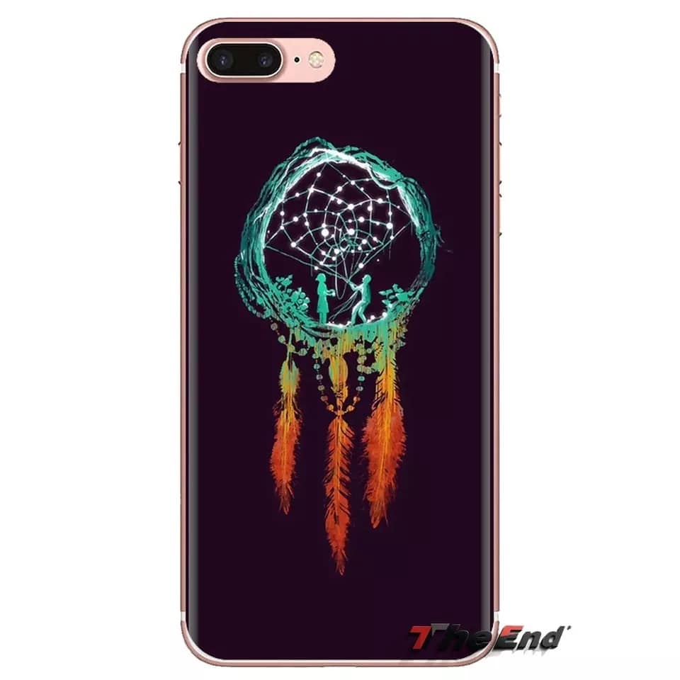 Case Huawei Y6ii / Pre-order * พิมพ์ลายตาข่ายดักฝัน วัสดุ TPU ที่มีคุณภาพสูงและมีความยืดหยุ่นและคงทน *