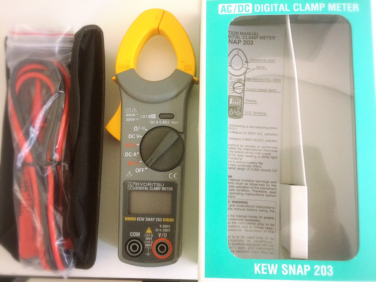 Tools (เครื่องมือช่าง) AC/DC Digital Clamp Meter