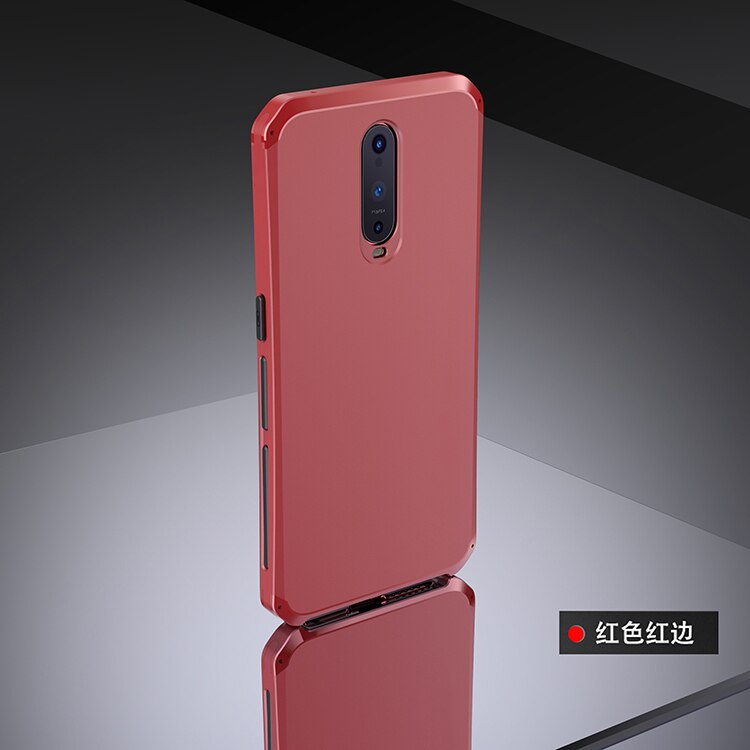 Case OPPO R17 Pro / Pre-Order * เคสโลหะ อลูมิเนียม 360 หรูหราเต็มฝาครอบอลูมิเนียมโลหะกรอบพีซี แข็ง *