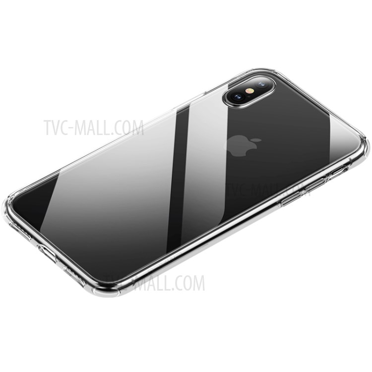 Case iPhone XS / Pre-Order * USAMS กระจกนิรภัยด้านหลัง + ขอบ TPU ไฮบริด *