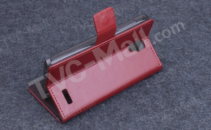 Case Lenovo A536 / Pre-order * พื้นผิวหนังเนื้อม้า 2 ช่องเสียบการ์ด *