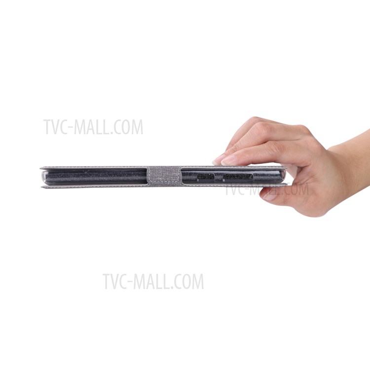 Case Huawei MediaPad T3 7' 3G / Pre-order * เคสหนัง PU ช่องเสียบการ์ดปลอกแม่เหล็กยืนอยู่กับสายคล้องมือ *