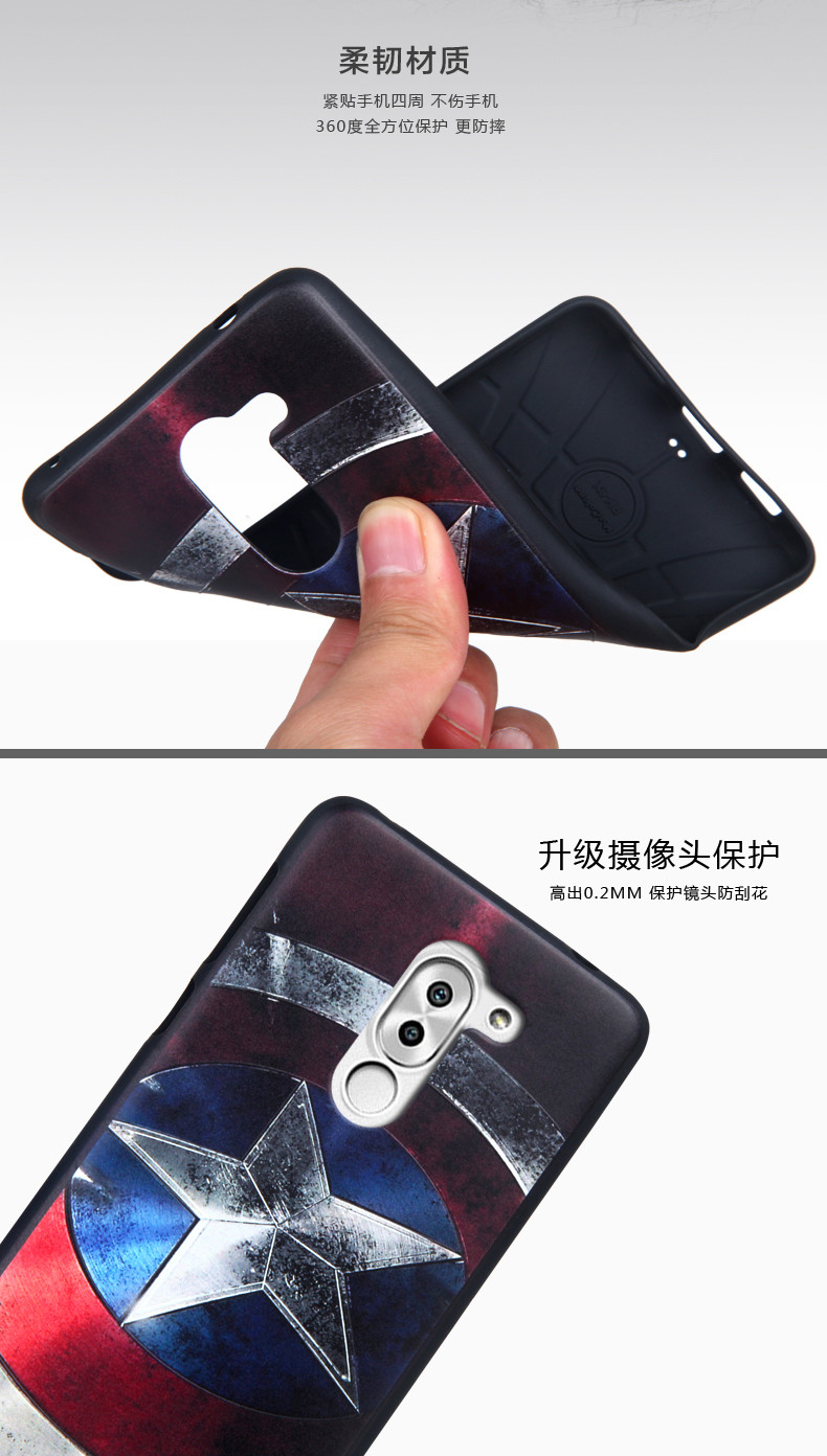 Case Huawei GR5 2017/ Pre-order * เคสแบบนูน Soft TPU, ต้านทานรอยขีดข่วนที่ดี *