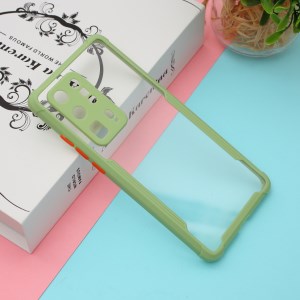 Case Huawei P40 Pro+ / Pre-order * เคสกรอบ TPU ป้องกันการกระแทก + ปกอะคริลิคสองสี *