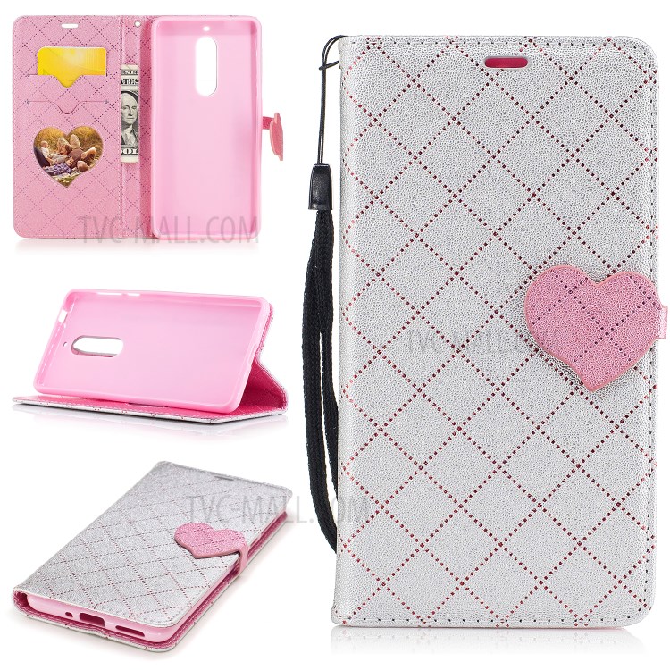 Case Nokia 5 / Pre-order * เคสหัวใจรัก สีตัดกัน *