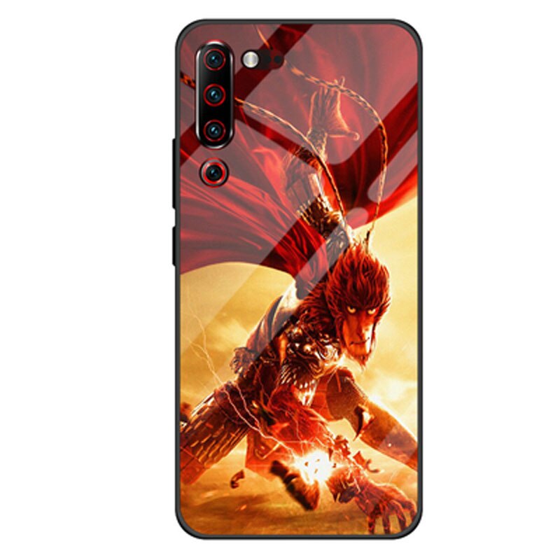 Case Lenovo Z6 Pro / Pre-Order * เคสแบบกระจกนิรภัย PC TPU กระจกหลังมีความแข็ง 9H ป้องกันรอยขีดข่วนและทนต่อการสึกหรอ *