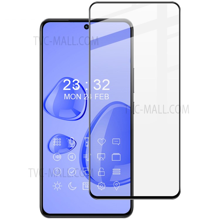 กระจกกันรอย Vivo X70 # Pre-orde * IMAK Pro+ Series กาวเต็ม 9H Hardness Full Coverage HD *