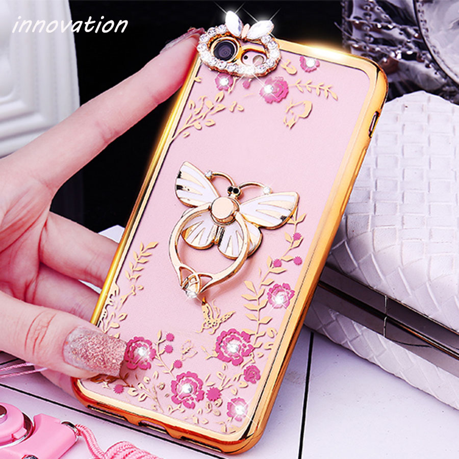 Case Huawei P10 Plus / Pre-order * เคสหรูหราเทคนิคการชุบทอง TPU ซิลิโคนอ่อนนุ่ม + แหวน *