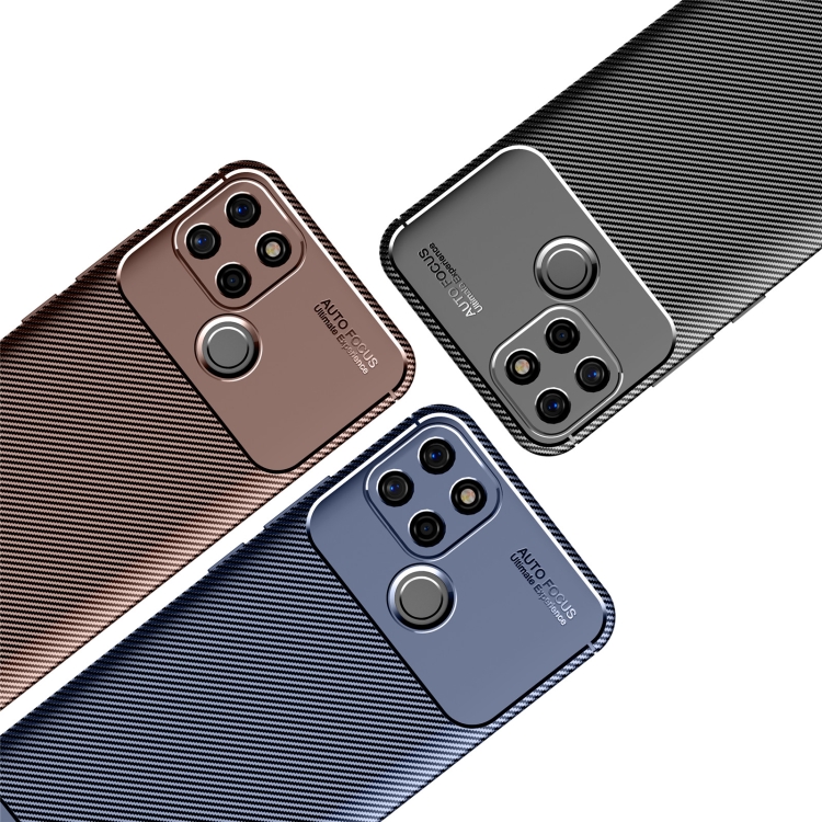 Case Realme C12 / Pre-order * เคส TPU กันกระแทกเนื้อคาร์บอนไฟเบอร์ *