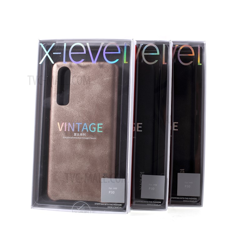 Case Huawei P30 / Pre-Order * X-LEVEL หนังวินเทจเคลือบหนัง PU คุณภาพสูง *