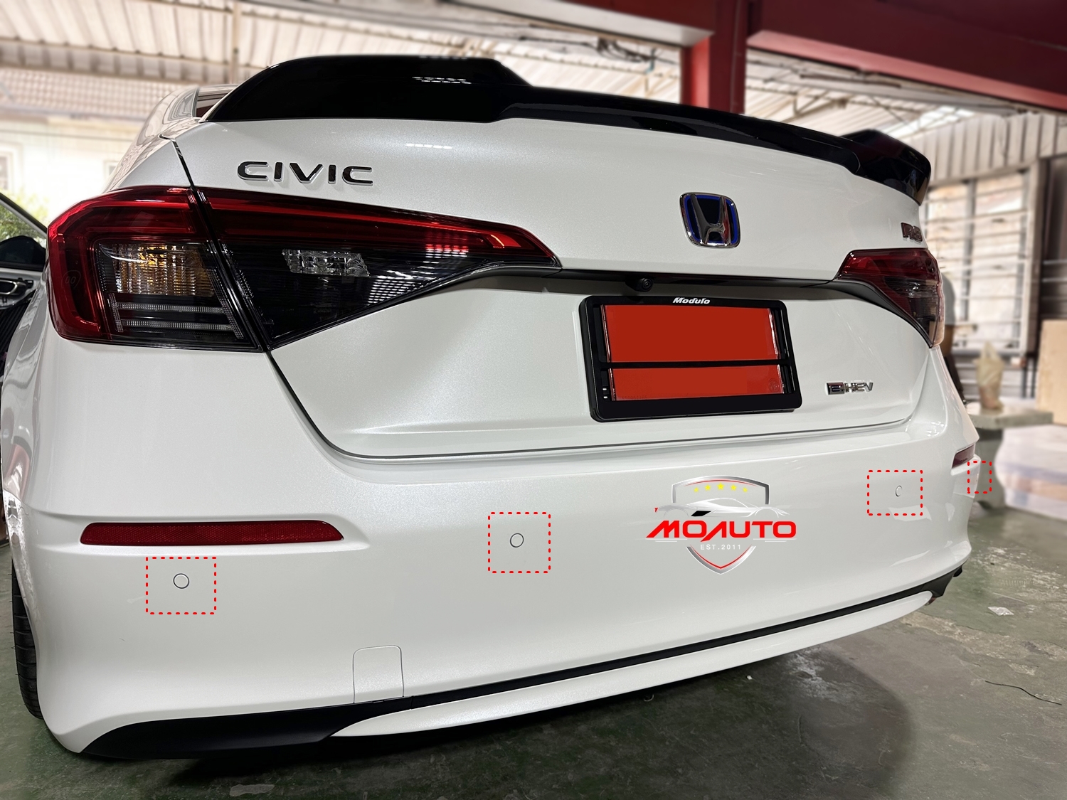 ชุดเซ็นเซอร์ หน้า-หลัง อัลตร้าโซนิค รอบคันสำหรับ CIVIC FE / FE e:HEV