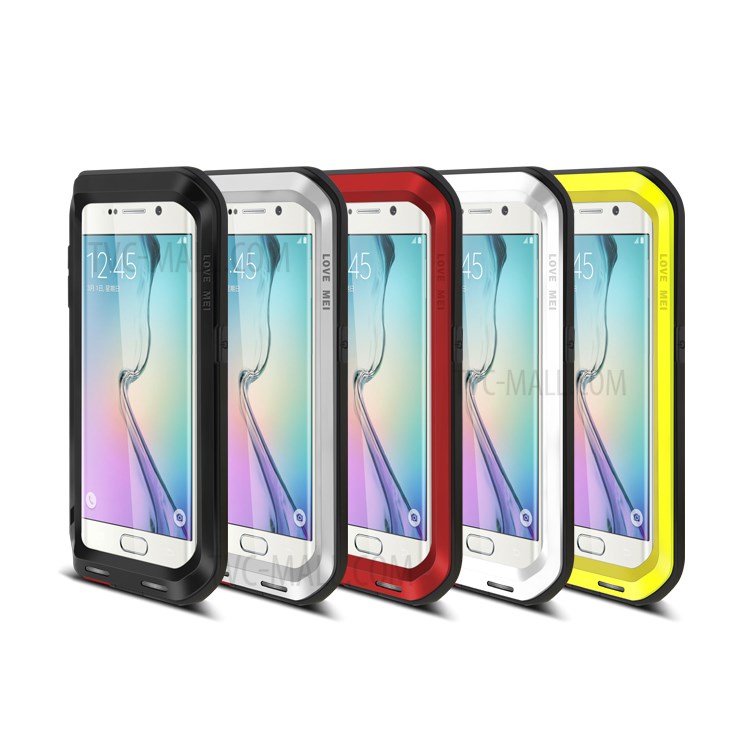 Case Samsung Galaxy S6 edge / Pre-order * LOVE MEI Metal + Silicone Hybrid Cover วัสดุ: โลหะ + ซิลิโคน คุณสมบัติกันน้ำกันกระแทกและกันฝุ่น *