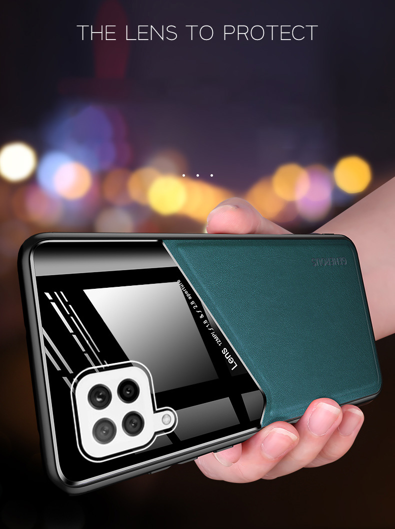 Case Samsung Galaxy A42 5G / Pre-Order * เคสแผ่นโลหะแม่เหล็กในตัว + พีซี TPU Combo Glass Case *