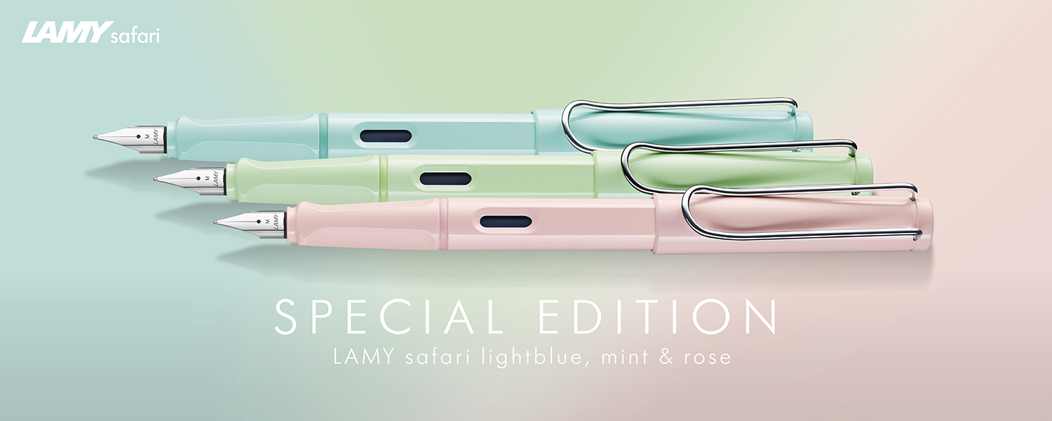 LAMY set L safari Pastel Light blue 2019 limited edition
