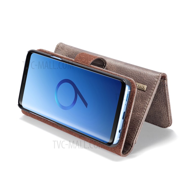 Case Samsung Galaxy S9 Plus / Pre-Order * DG.MING เคสกระเป๋าเงินหลายช่องแยกหนังกระเป๋าอเนกประสงค์แบบสามพับ *