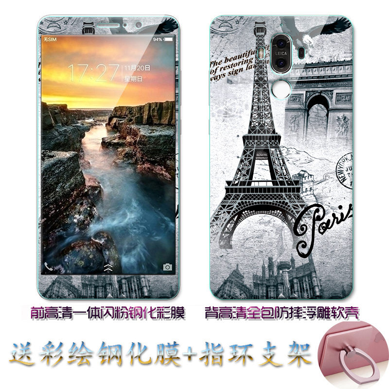 Case Huawei Mate 9 / Pre-orde * เคส TPU ลายการ์ตูนน่ารักๆ + กระจกนิรภัย *