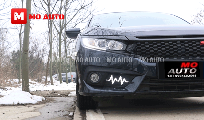 ไฟ Daylight ทรง สายฟ้า CIVIC FC 2016- 018